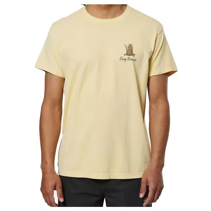 Camiseta Hombre Katin Piña Amarilla - 1