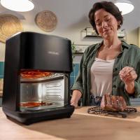 Cecotec Freidora de Aire sin Aceite 4L Plancha Grill Doble Resistencia Air Fryer Cecofry&Grill Duoheat 4000. 1900W, Pared Divisoria Móvil, Temperatura Regulable 40-200°C, 10 Menús - details 0