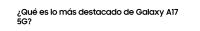 Teléfono Móvil Samsung Galaxy A17 5G 8GB+256GB, Smartphone Versión Global, Pantalla Super AMOLED 6,7" inmersiva FHD+, Cámara principal 50MP+5MP+2MP, Batería 5000 mAh, Procesador Exynos 1330 Octa-Core, IP54 - details 1
