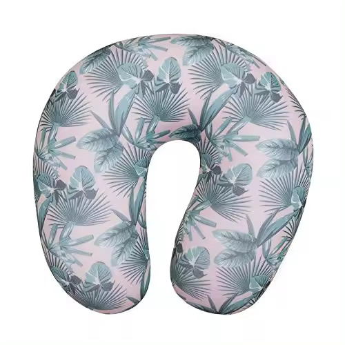 Cojin de viaje, diseño "Tropical" - 1