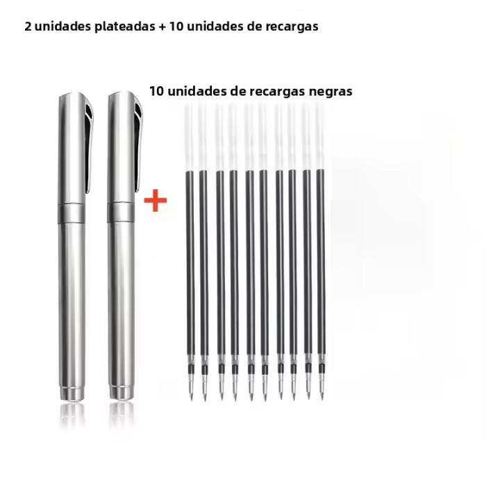 Bolígrafos Gel Neutrales Para Dibujar Y Escribir ANMEINA Papel En Rollillo Blanco Para Exámenes Y Notas Uso Estudiantil Y Promocional Material Plástico Tamaño De Punto De Escritura 0.5mm - 1