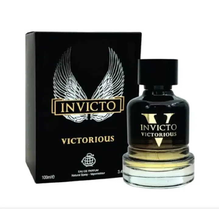 Perfume Invicto Victorious de Fragrance World Para Hombre - Eau de Parfum 100% Original (EDP Masculino)100ml - 1