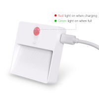 Lámpara Nocturna LED Con Sensor De Movimiento Recargable USB Para Dormitorio Cocina Escalera Pasillo Armario Iluminación RGB - details 2