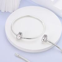 Pulsera De Plata 925 Para Mujer Con Cierre Original Y Cadena De Serpiente Adecuada Para Colgar Charm Brillo Zirconia Pulsera Clásica Para Fiestas - details 38
