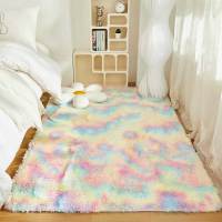 Carpetas De Piso Para Habitación De Niñas Rosa Suaves Y Gruesas Alfombra Grande Para Dormitorio Decoración Del Salón Alfombras Para Cama De Niños - details 18