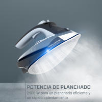 Rowenta Freemove Force, plancha de vapor sin cable, eficiente, calentamiento rápido, ligera, recarga rápida, 40 g/min de salida de vapor, apagado automático, DE6720D1 - details 0