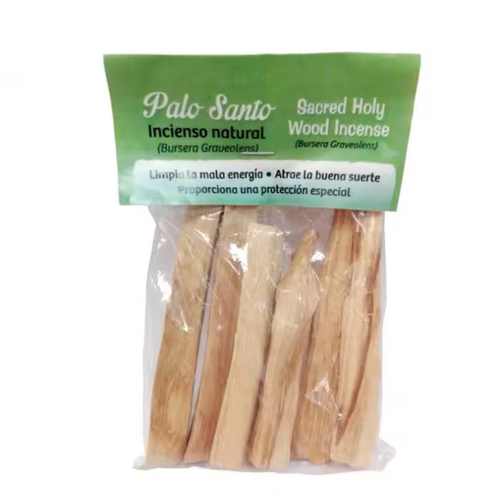 Palo Santo 40 gramos , limpia de malas energias y atrae buena suerte - 1