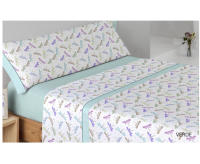 Juego de sábanas de Verano Estampado. Ropa de Cama Juego de 3 Piezas, 50% Microfibra. 50% algodon Modernas - details 5
