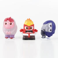 Set De 9 Figuras Mini De Anime inside out Juguetes De Película De Dibujos Animados Para Niños Joy Ansiedad Enojo Tristeza Desagrado Miedo Muñecos Modelo Regalo - details 3