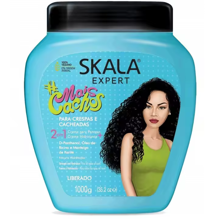 MASCARILLA SKALA ACONDICIONADOR MAIS CACHOS 1000ML RIZOS CON VOLUMEN - 1