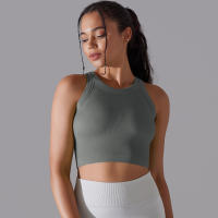 Sujetador Deportivo De 2 Niveles Para Mujer Sexy Yoga Alta Soporte Impacto Deporte Ropa Interior Correr Secado Rápido Top Deporte Gimnasio Con Almohadillas - details 25