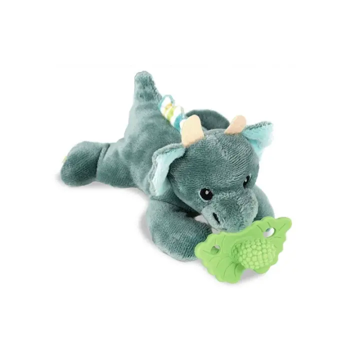 Razbuddy Peluche Dragon + Sujeta Chupete Para Bebe - 1