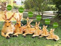 Juguete De Peluche Gigante Animal Real Vida Cervo Simulación Modelo De Sika Para Niños Regalo De Cumpleaños Propiedad Educativa - details 0