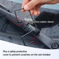 4PCS Amortiguador De Broca Para Limpiaparabrisas Universal Reducción De Ruido Y Vibración Antiscratch Herramienta Para Coche Accesorios De Automóvil - details 2