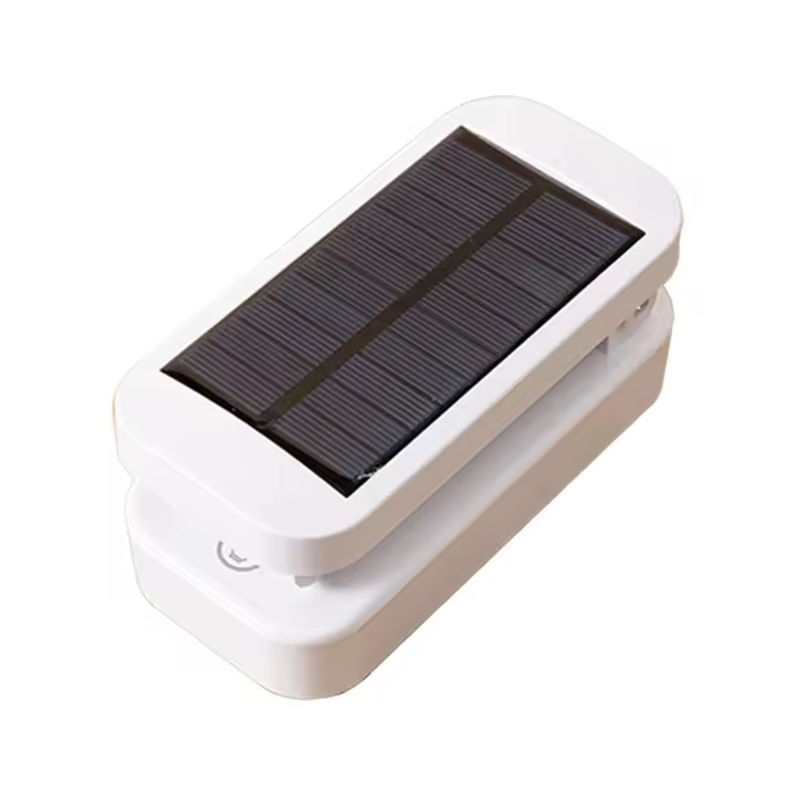 Lámpara De Escritorio Plegable Solar Y USB Recargable Protección Ocular Para Lectura Luz Nocturna Dimmerable Para Cama - 1