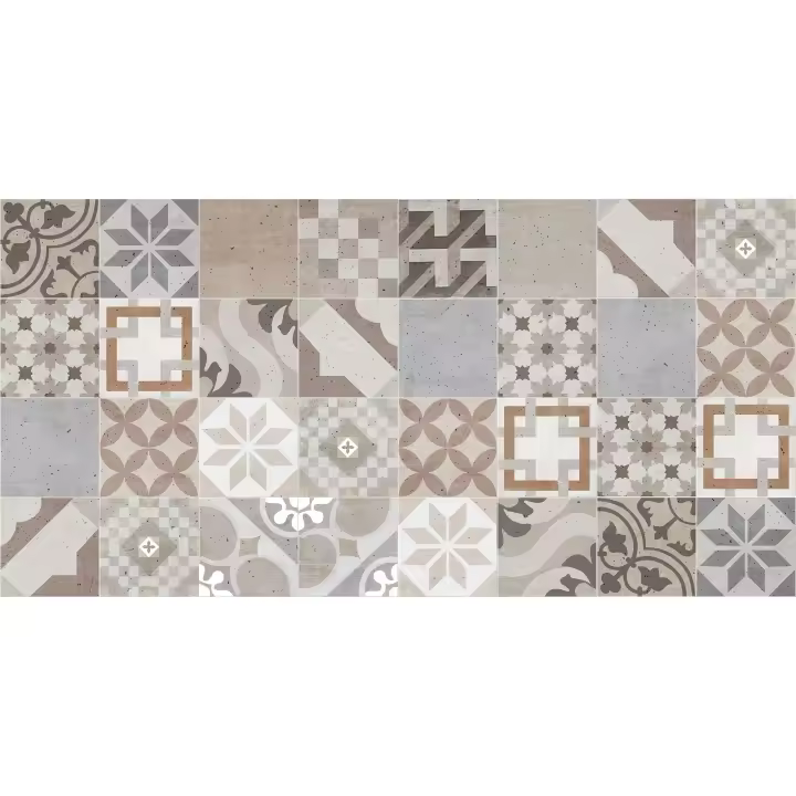 VINILIKO, Alfombra de vinilo  Azulejos vintage 2   50x100 - 1