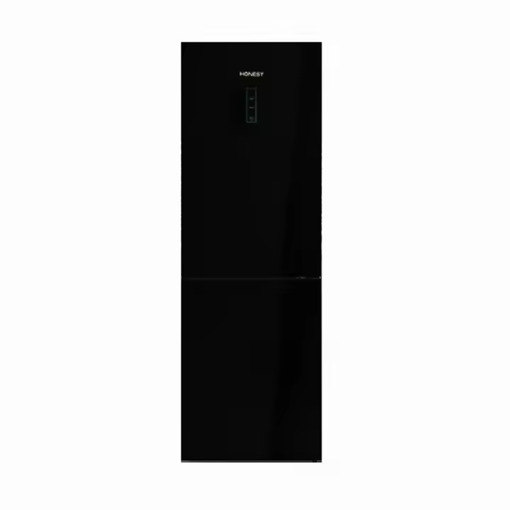 Frigorifico Combi Puerta de Cristal Negro HONEST EU-450 HC - 1