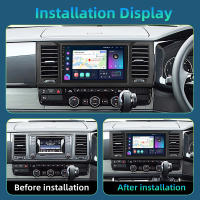 Podofo Radio de coche Android 2 Din para Volkswagen Caravelle 2015 Carplay 8+128GB AI Voice WIFI+4G DSP GPS Navegación Multimedia Reproductor de Video - details 1