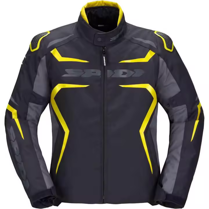 Chaqueta Spidi Race-Evo H2Out Negro amarillo - 1