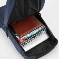 Mochila Versátil De 15.6 Pulgadas De Alta Calidad En Tela Oxford Negro Gris Rojo Azul Mochila De Negocios Para Hombre Y Mujer Bolsa De Computadora Lavable - details 4