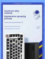 TECLADO MECÁNICO GAMING LEOBOG Hi75C pro Con Aluminio Y Teclas De Intercambio Calor Cableado RGB Personalizable Para Jugador Con Gaskets - details 39