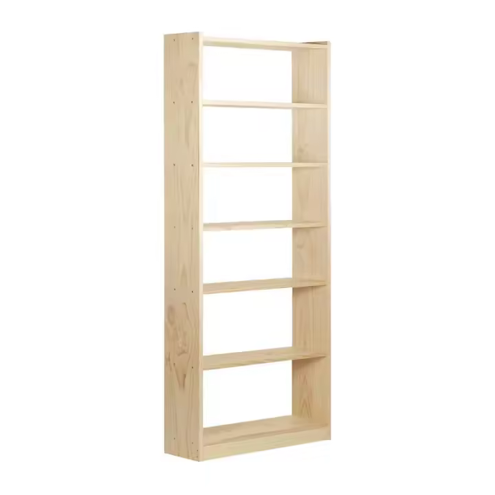 ESTANTERIA MADERA PINO MODELO GALA 7 BALDAS 80 CM - 1