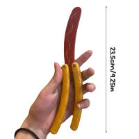 Modelo De Cuchillo 3D Imprimible Con Diseño De Hot Dog Mariposa Plátano Y Radicchio Juguete De Descompresión Para Estudiantes Regalo - details 10