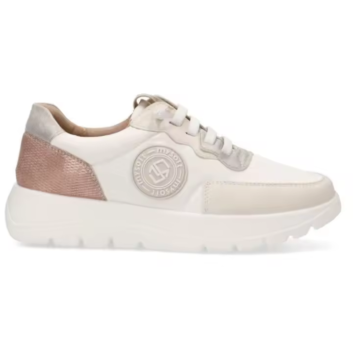 Mysoft zapato deportivo para mujer 25M267 color blanco - 1