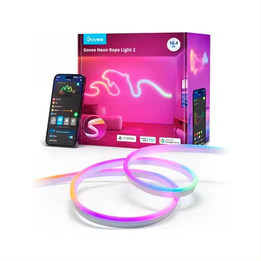 Tira led govee neon led rope light 2 h61d5-w - 1