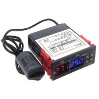 Termostato Digital STC 3028 Control De Temperatura Y Humedad Para Incubador Hygrostat AC 110V 220V DC 12V Hygrometer Medidor De Ambiente - details 0