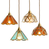 Lámpara Colgante De Isla De Cocina Colorida De Vidrio ChandelierSuspensión Para Sala De Estar Comedor Hotel Tienda Moderno Estilo - details 18