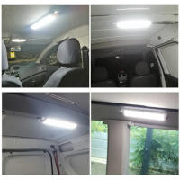 Lámpara De Techo LED Para Caravana Camper Barco Y Vehículo 72LED 12V-80V Luz Interna Universal Para Interiores De Coches Y Vans - details 0