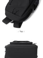 Mochila impermeable de poliéster para hombre, morral sencillo de 15 pulgadas, de Color sólido, a la moda, para ordenador de estudiante y pareja - details 29