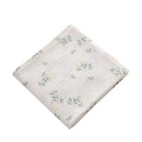 Mullidor De Algodón Para Bebé Con Estampado Floral Tapete De Muselina Para Cuna Y Baño Cubierta De Silla De Paseo Para Recién Nacidos - details 14