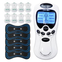 Masajeador Eléctrico De Acupuntura Con 8 Modos Terapia Meridiana Digital LCD Alivio Del Dolor Estimulación Muscular Kit De Terapia EMS - details 16