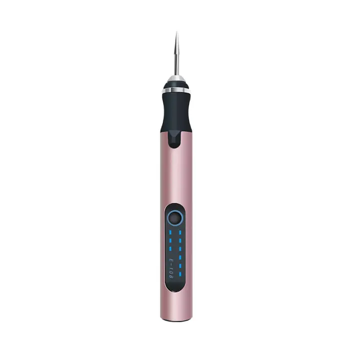 Bolígrafo de Grabado eléctrico de 37 bits, máquina de Grabado inalámbrico recargable por USB, máquina de Grabado rotativa portáthil para bricolaje, ideal para joyería, Madera, Vidrio y Piedra. - 1