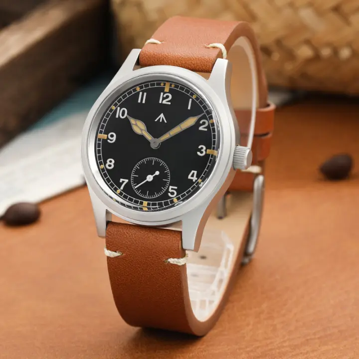 Reloj Militar Militado D12 Para Hombres Con Movimiento De Cuarzo VD78 Cristal De Zafiro Luminoso C3 Estilo De Aviación Resistantes Al Agua - 1
