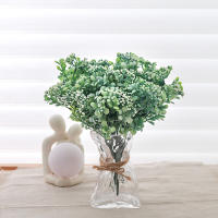 Decoración De Mesa Artificial De Berros Y Algas Para Bodas Y Navidad Planta Falsa De Hoja Verde Para Exteriores Y Ambientes Domésticos - details 3