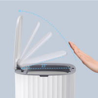 Basurero Inteligente Sensor 12L 15L Impermeable Para Baño Y Cocina Basura Automático Ecológico Para Hogar Inteligente - details 3