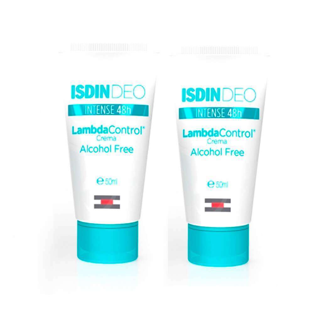 Isdin Lambda Control Desodorante Crema 50 ml Duplo