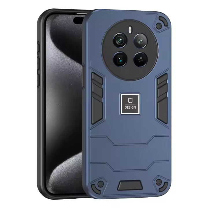 Estuche De Protección De Armadura Dual Para Realme 12 11 11X 10 9 9i C55 C53 C51 C35 C33 C31 pro plus Narzo 60 N55 N53 5G 4G Antichoque Antisuciedad Resistente Al Polvo Y Arrugas - 1