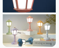 Lámpara De Mesa LED Mini Retro Luz Nocturna Táctil Decorativa Recargable Por USB Protección Ocular Para Lectura En La Cama Y Decoración De Habitación - details 6
