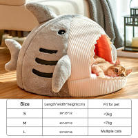 Cama De Gato Aislada Para Mascotas Portátiles Silla De Algodón Para Gatos Y Perros Cueva De Descanso Para Gatos Y Niños - details 4