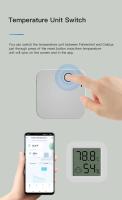 Sensor De Temperatura Y Humedad Inteligente Tuya Con Pantalla LCD Mini Higrómetro Control Remoto Por App Para El Hogar - details 5