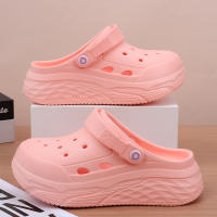 Sandalias De Verano Para Mujer Con Plataforma Y Bajo Medio EVA Suave Cierre SLIP-ON Abiertas Delanteras Para El Hogar Jardín Playa - details 12