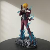 Figuras De Acción One Piece Straw Hat Pirates PVC Luffy Zoro Nami Usopp Robin Sanji Estatua De Escritorio Regalo Para Fans - details 12