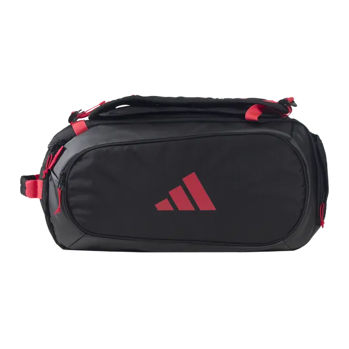Paletero Adidas Protour Negro y Rojo - Nueva Temporada 2025 - Mochila Padel Unisex - 1