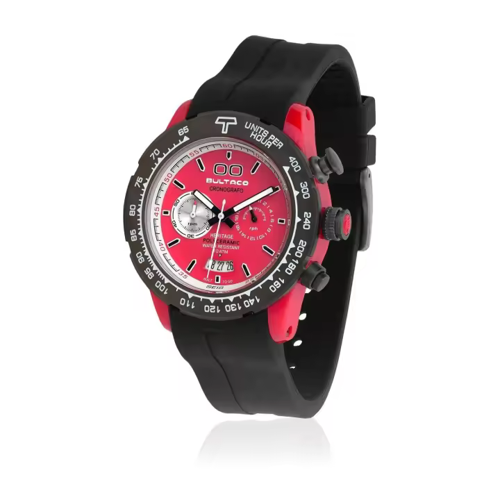 Bultaco Reloj analogico para Hombre de Miyota OS21 con Correa en Caucho H1PR43CCR1 - 1