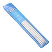Juego De 5 Agujas De Tejer Rectas 20cm Y Gancho De Crochet De Acero Inoxidable Para Tejer Suéteres Herramientas De Tela Unisex Tamaños 2-5mm - details 22