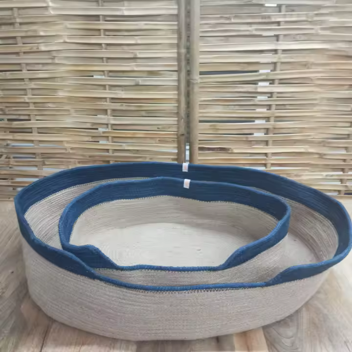 Cama de yute PEQUEÑA para Mascotas - Cómoda y ecológica, para perros o gatos, artesanía sostenible - ANIMS - 1
